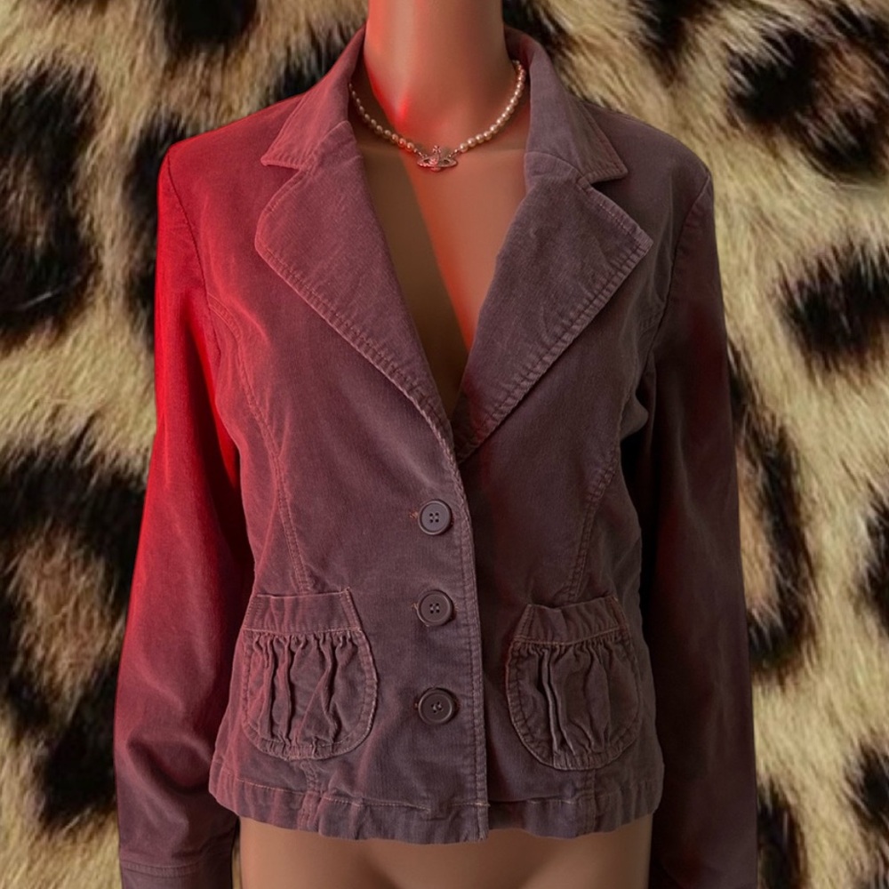 Y2K Lilac Button Up